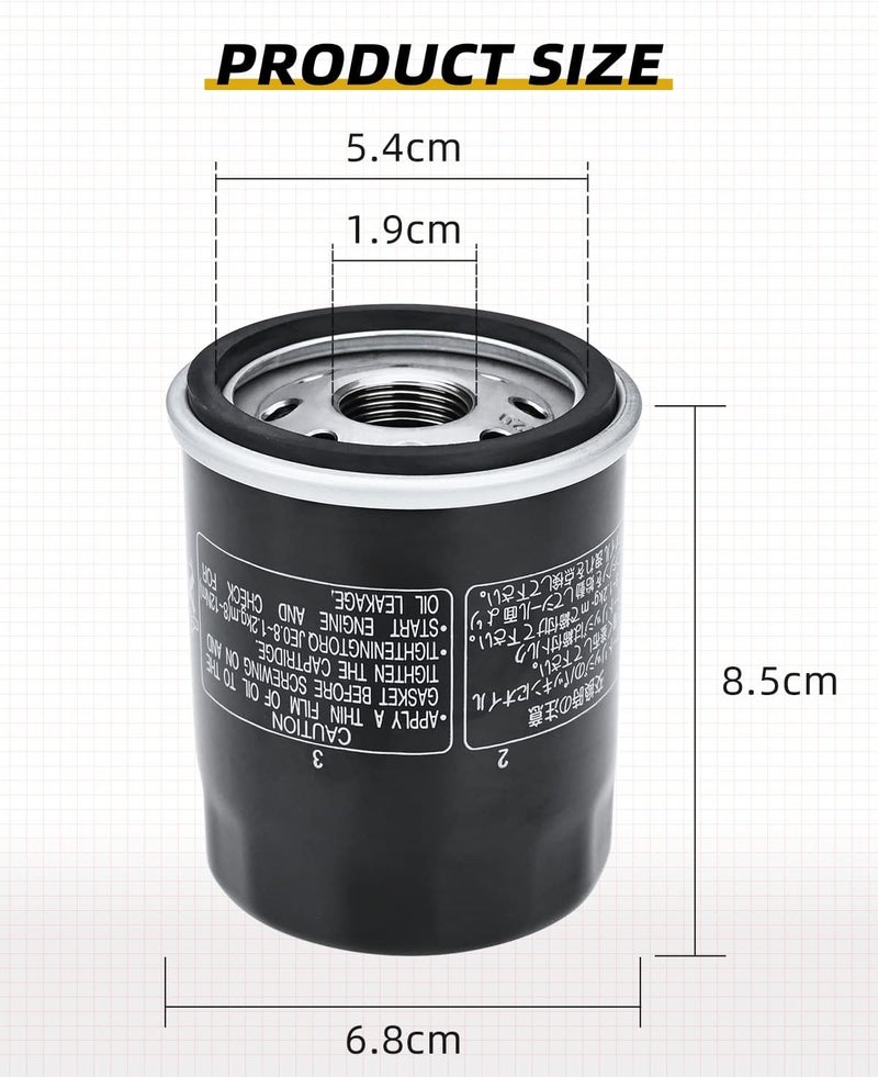 QUICKWOLF 2540086 Oil Filter 2540122 2540006 Compatible with Polaris Ranger 570 700 800 900 1000 CREW & CREW XP, RZR 570 800 900 1000 XP 1000, General 1000 XP 1000, Sportsman 600 700 800, ACE 900 570 500 150 - Image 5
